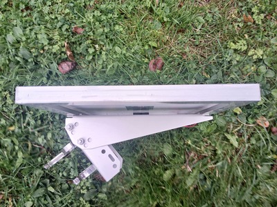 Solar panel side view