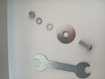 Solar panel small bolt