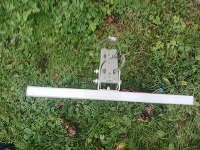 Solar panel top view